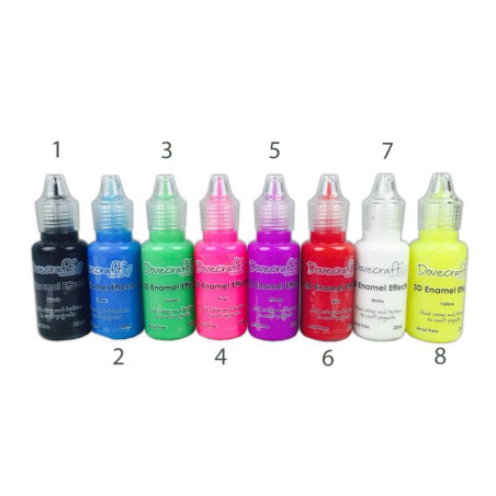 Dovecraft 3D Enamel Effects - SCEGLI IL COLORE