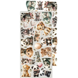 Craft o' Clock Baby Girl Universe Extras to Cut MIX 15,75x30,5cm