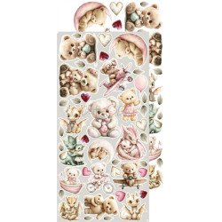 Craft o' Clock Baby Girl Universe Extras to Cut MIX 15,75x30,5cm