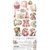 Craft o' Clock Baby Girl Universe Extras to Cut MIX 15,75x30,5cm