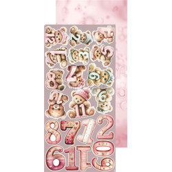 Craft o' Clock Baby Girl Universe Extras to Cut MIX 15,75x30,5cm