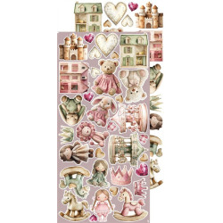 Craft o' Clock Baby Girl Universe Extras to Cut MIX 15,75x30,5cm