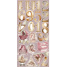 Craft o' Clock Baby Girl Universe Extras to Cut MIX 15,75x30,5cm