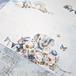 Craft o' Clock Baby Boy Universe Paper Collection Set 30x30cm 6fg