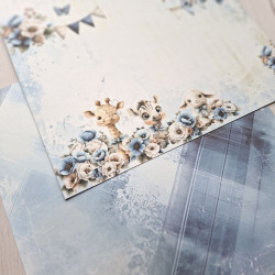 Craft o' Clock Baby Boy Universe Paper COLLECTION Set 20x20cm 24fg