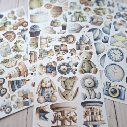Craft o' Clock Baby Boy Universe Extras to Cut MIX 15,75x30,5cm