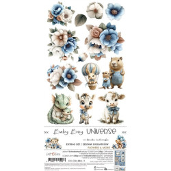 Craft o' Clock Baby Boy Universe Extras to Cut MIX 15,75x30,5cm