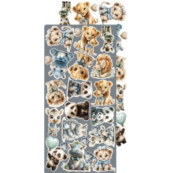 Craft o' Clock Baby Boy Universe Extras to Cut MIX 15,75x30,5cm