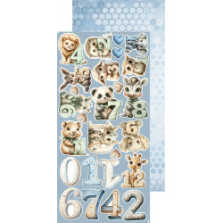 Craft o' Clock Baby Boy Universe Extras to Cut MIX 15,75x30,5cm