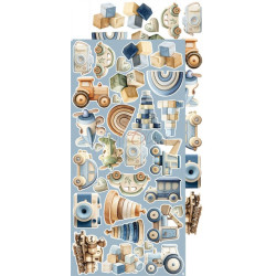 Craft o' Clock Baby Boy Universe Extras to Cut MIX 15,75x30,5cm