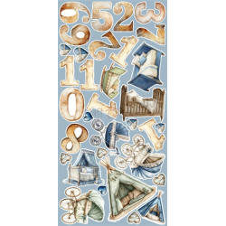Craft o' Clock Baby Boy Universe Extras to Cut MIX 15,75x30,5cm