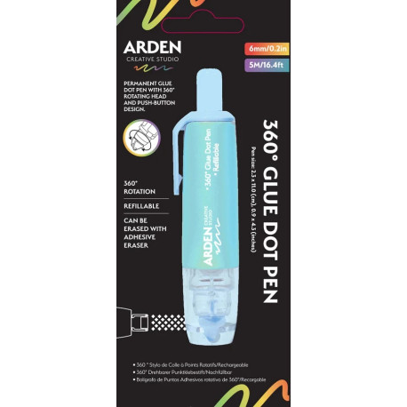 Arden Creative Studio 360° Glue Dot Pen