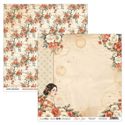 ScrapBoys Lady in Japan Paper Pad 30x30cm