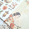 ScrapBoys Lady in Japan Paper Pad 20x20cm