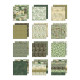 Idea-ology Tim Holtz Palette Collection GREEN 30x30cm