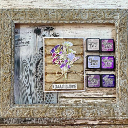 Stampers Anonymous Mixed Media 59 Tim Holtz Clear Stamp and Stencil