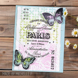 Stampers Anonymous Mixed Media 20 Tim Holtz Clear Stamp and Stencil