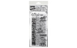 Stampers Anonymous Mixed Media 12 Tim Holtz Clear Stamp and Stencil