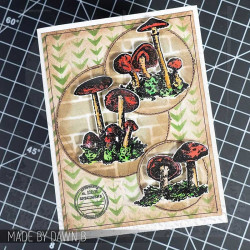 Stampers Anonymous Mixed Media 12 Tim Holtz Clear Stamp and Stencil