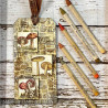 Stampers Anonymous Mixed Media 12 Tim Holtz Clear Stamp and Stencil