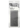 STAMPERS ANONYMOUS Tim Holtz Mesh Layering Stenci