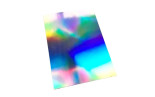 Paper Favourites Ivory A4 Mirror Card Glossy HOLO WAVES 250gsm 5fg