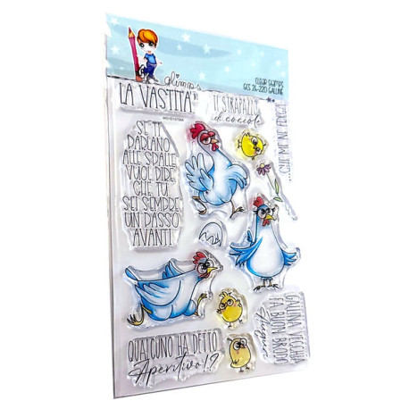 GLIMPS CLEAR STAMPS - GCS 26-220 GALLINE