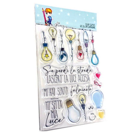 GLIMPS CLEAR STAMPS - GCS 26-219 LAMPADINE