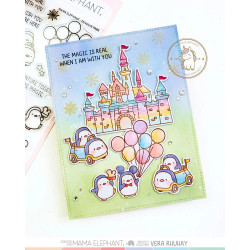 Mama Elephant PENGUIN PARK Clear Stamp