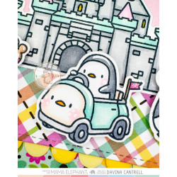 Mama Elephant PENGUIN PARK Clear Stamp