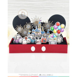 Mama Elephant PENGUIN PARK Clear Stamp