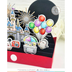 Mama Elephant PENGUIN PARK Clear Stamp