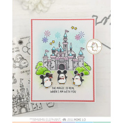 Mama Elephant PENGUIN PARK Clear Stamp
