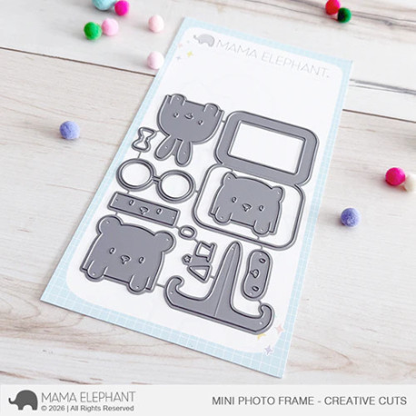 Mama Elephant Mini Photo Frame CREATIVE CUTS
