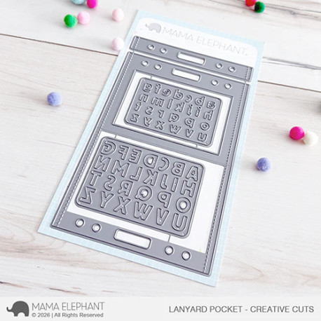 Mama Elephant Lanyard Pocket CREATIVE CUTS