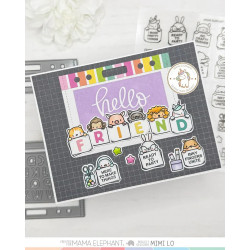 Mama Elephant Lanyard Pocket CREATIVE CUTS
