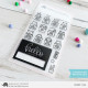 Mama Elephant NAME TAG Clear Stamp