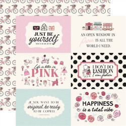Carta Bella French Girl Paper Pad 30x30cm