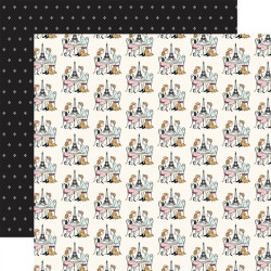 Carta Bella French Girl Paper Pad 30x30cm