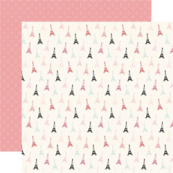 Carta Bella French Girl Paper Pad 30x30cm