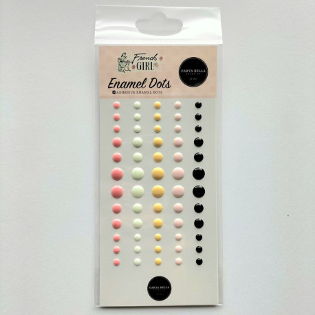 Carta Bella French Girl Enamel Dots