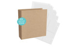 6x8 SN@P! Simple Kraft Chipboard Binder