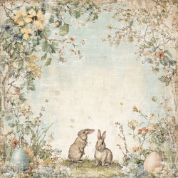 Reprint Hello Spring Paper Pack 15x15cm