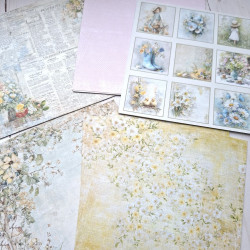 Reprint Hello Spring Paper Pack 15x15cm