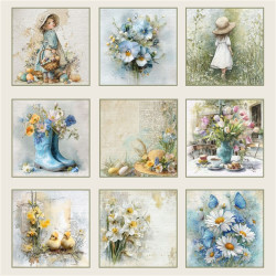 Reprint Hello Spring Paper Pack 20x20cm