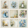 Reprint Hello Spring Paper Pack 20x20cm