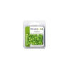 100 Brads Mini Flowers Green Artemio