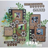 Crealies X-tra Dies No. 122 ATC Slide Frame
