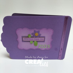 Crealies Crea-Nest-Lies XXL Dies No. 182 Panel A with Stitch