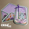 Crealies X-tra Dies no. 121 ATC Notebook Vertical